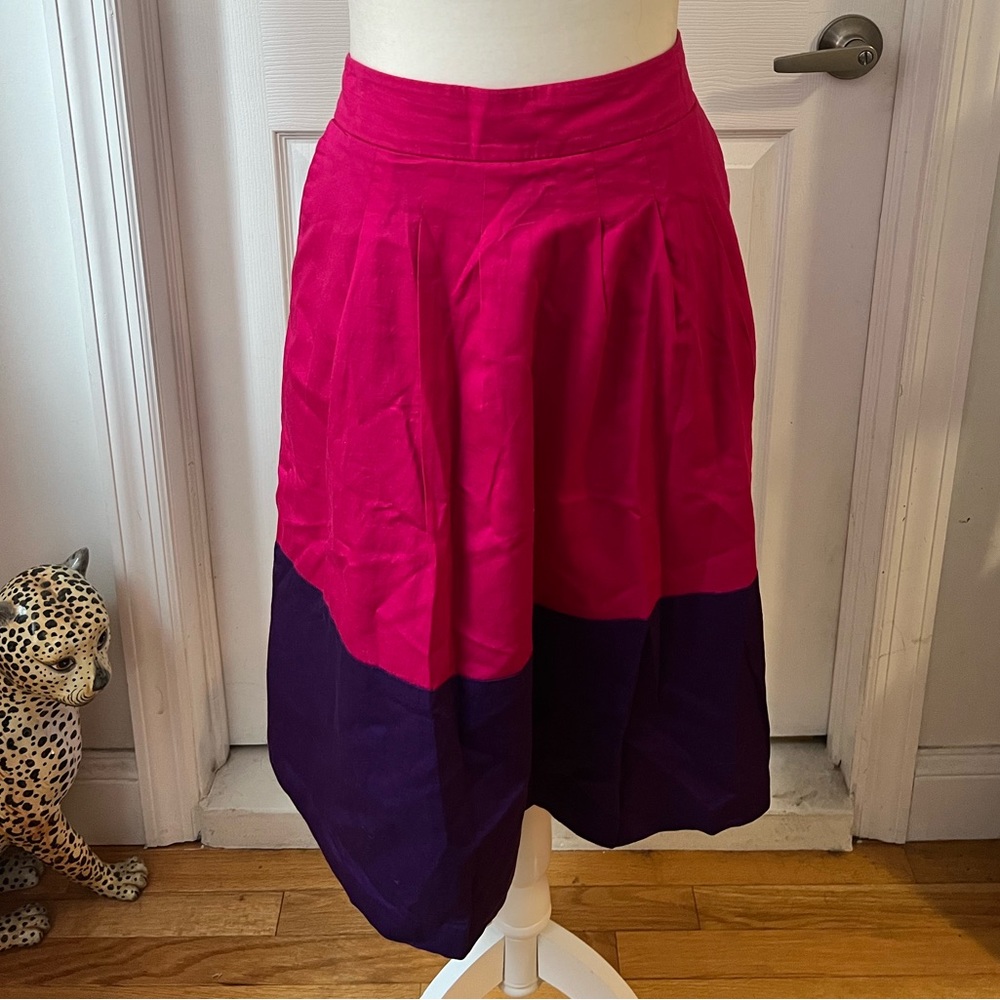 Pink and purple skirt